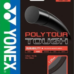 Комплект струни Yonex Poly Tour Tough 125 Black (12m)