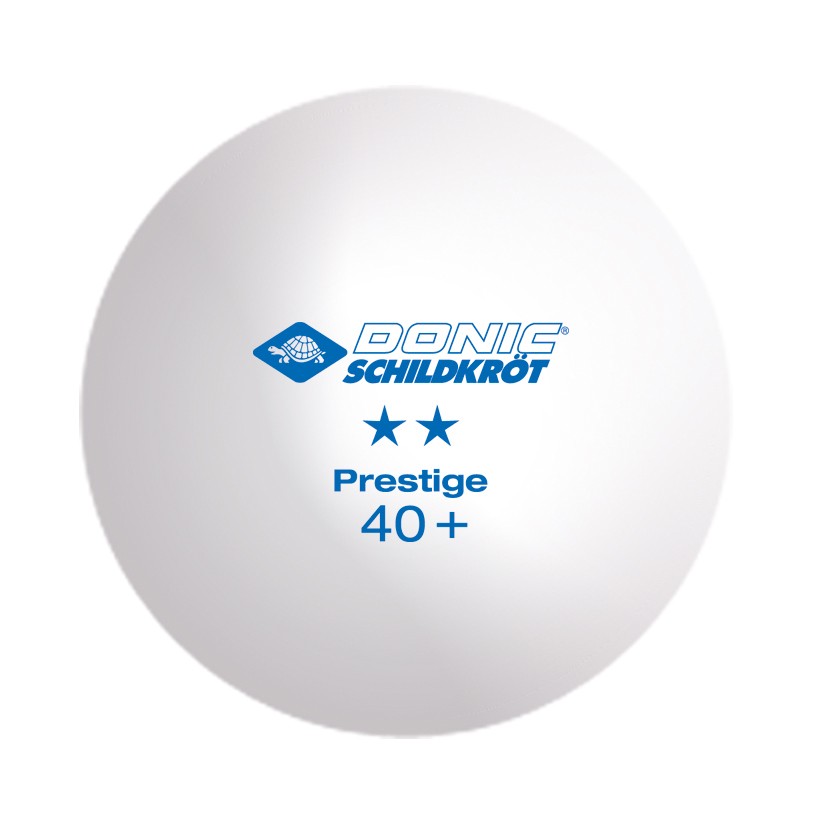 М'ячики Donic Prestige 2* 40+ White (3шт.)