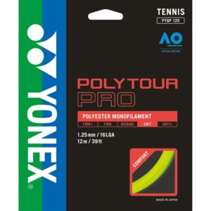 Струна Yonex Poly Tour Pro Flash Yellow (12m) Струна Yonex Poly Tour Pro Flash Yellow (12m)
