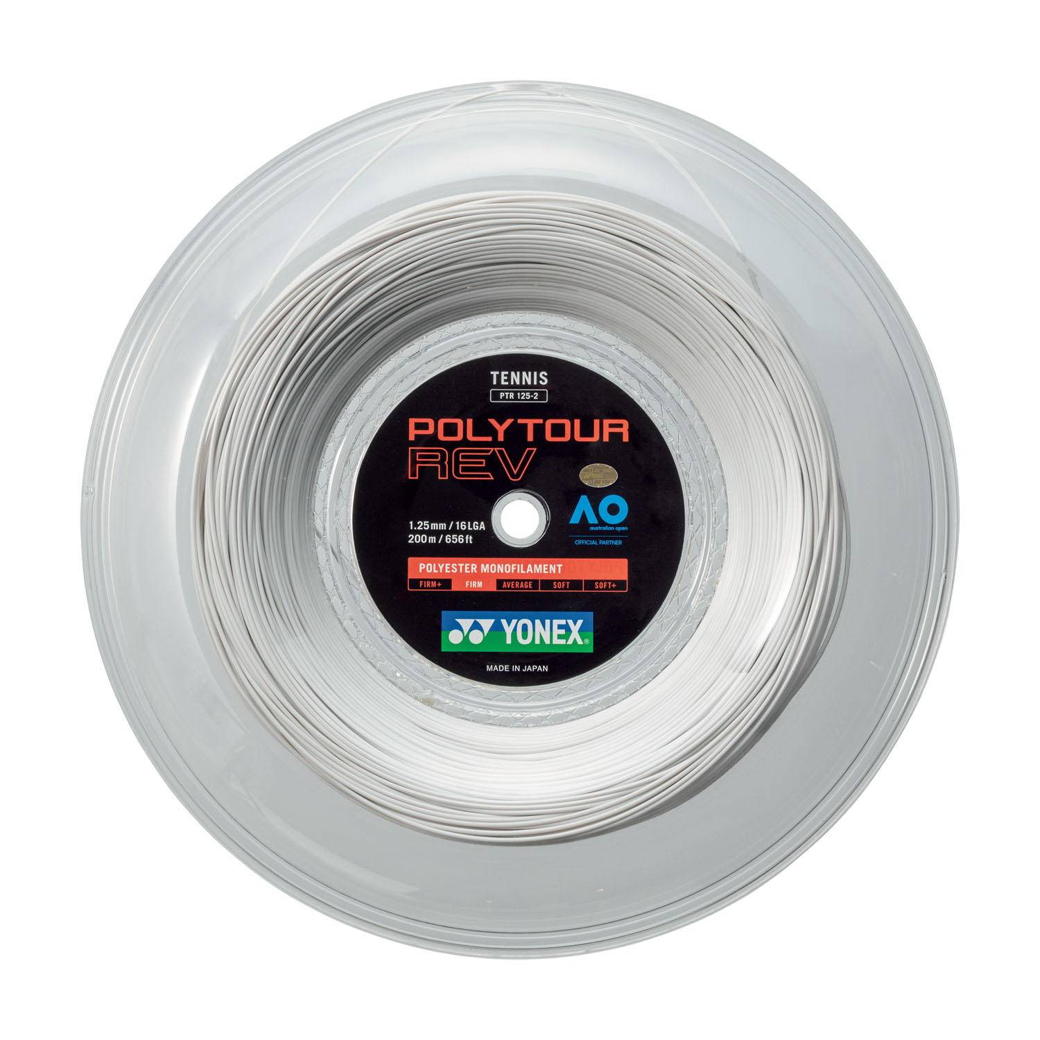 Струна Yonex Poly Tour Rev White (200m)