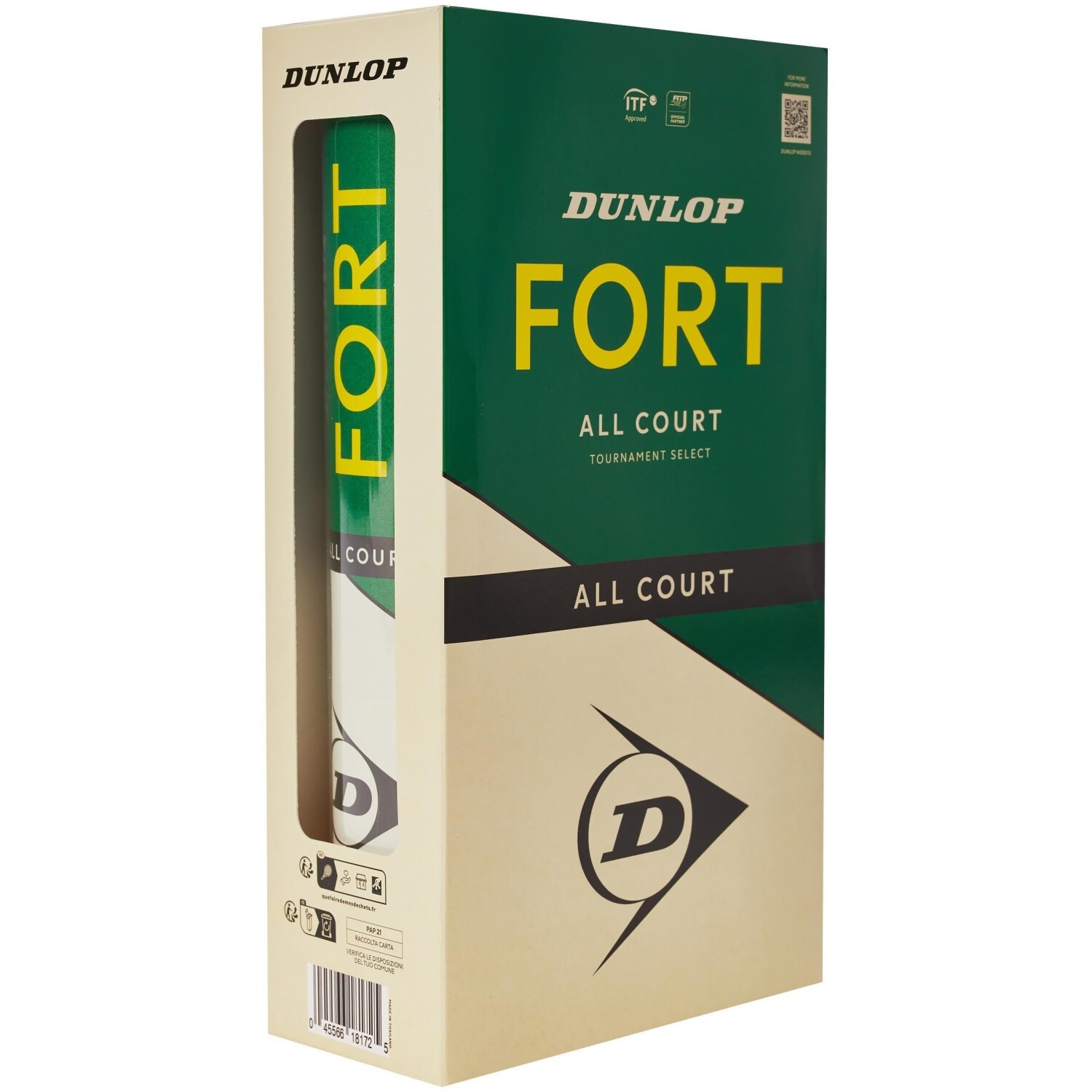М'ячі тенісні Dunlop Fort 4B