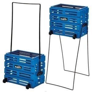 Кошик Tourna Unique Ballport Blue на 80 м'ячів з колесами