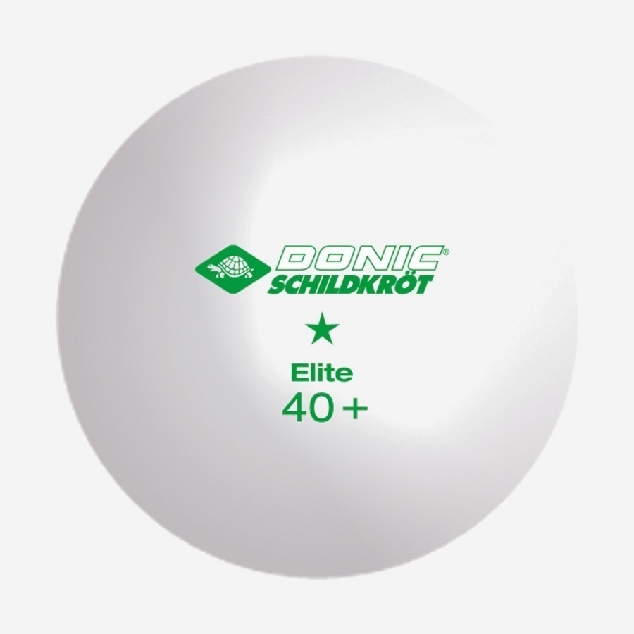 Donic Elite 1* 40+ White (6шт.)