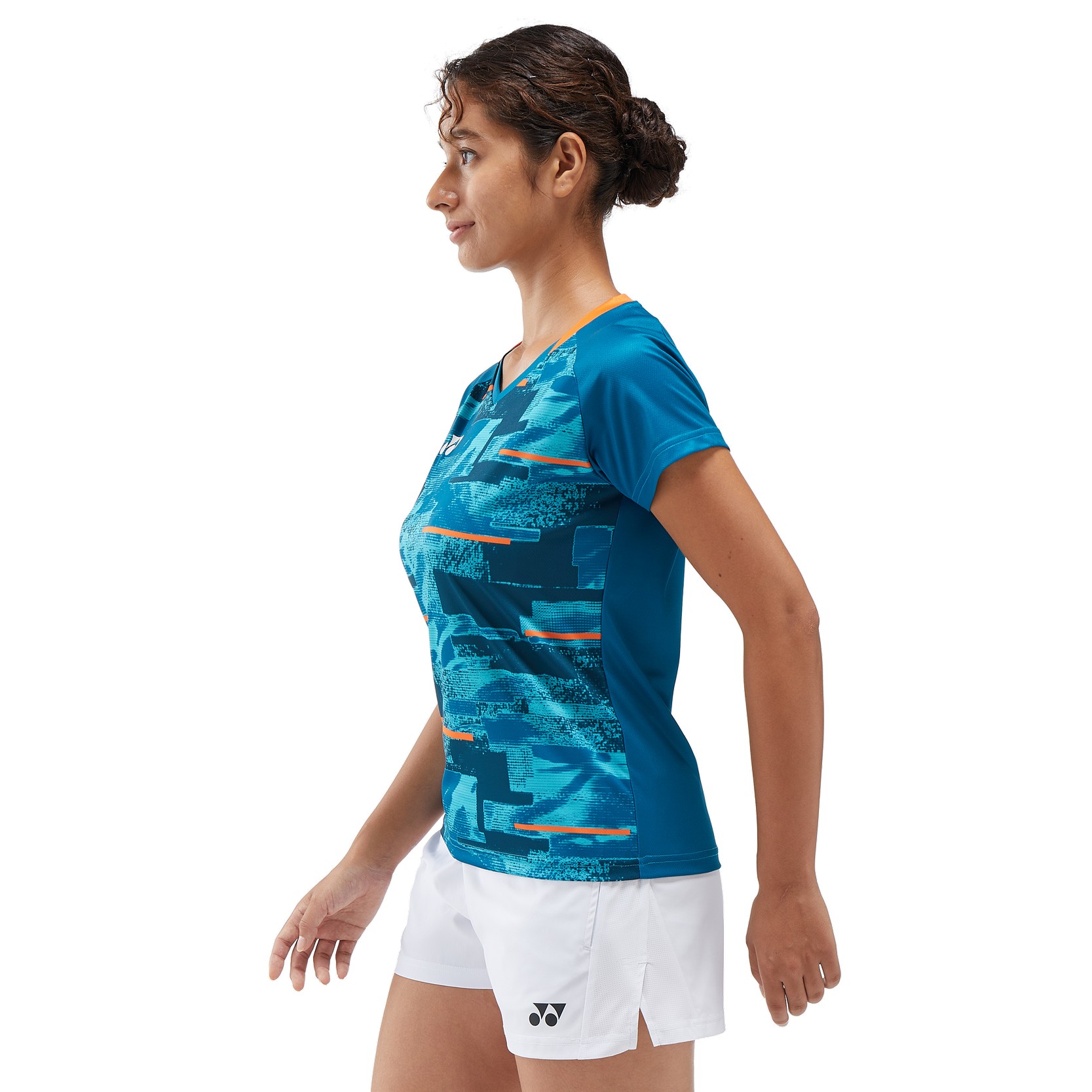Футболка Жіноча Yonex YW0034 Crew Neck Blue Green