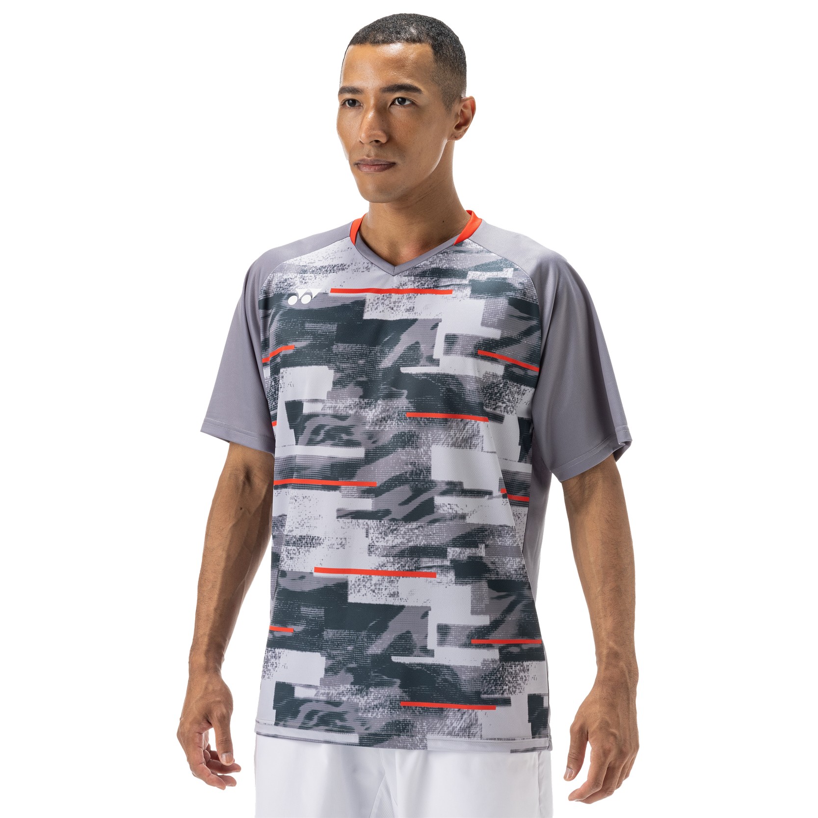 Футболка Мужская Yonex YM0034 Crew Neck Gray