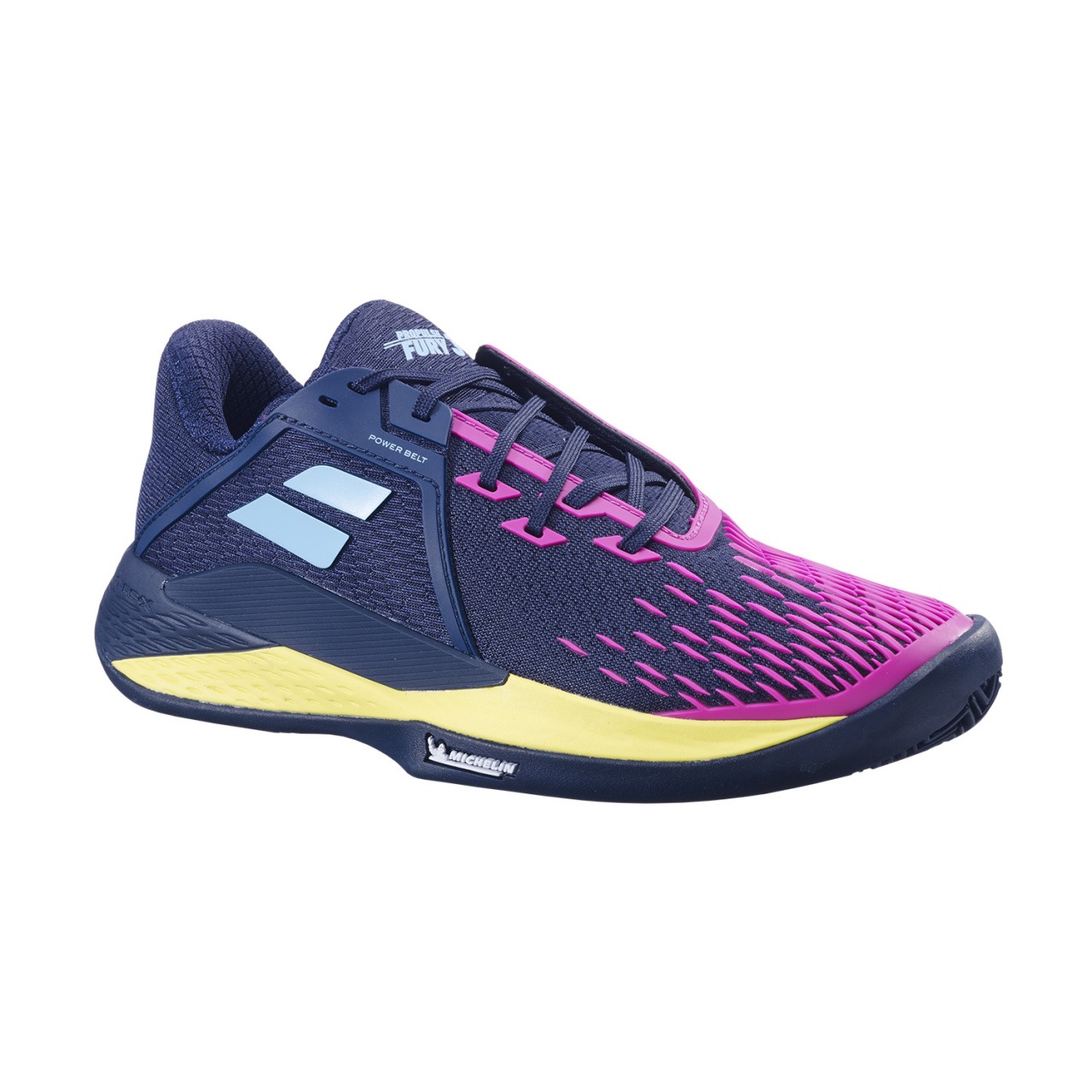 Кросівки Babolat PROPULSE FURY CLAY Dark Blue/Pink Aero