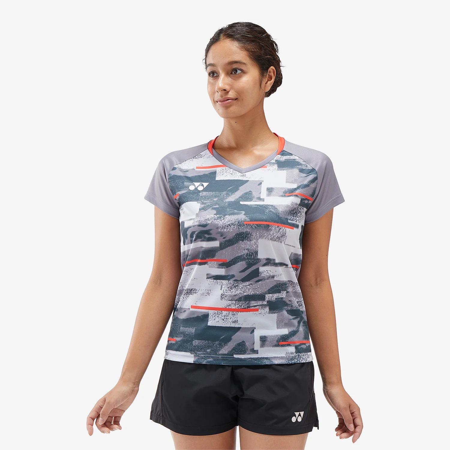 Футболка Женская Yonex YW0034 Crew Neck Gray