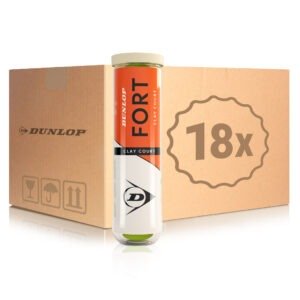 М'ячі тенісні Dunlop Fort Clay Court 4B Box