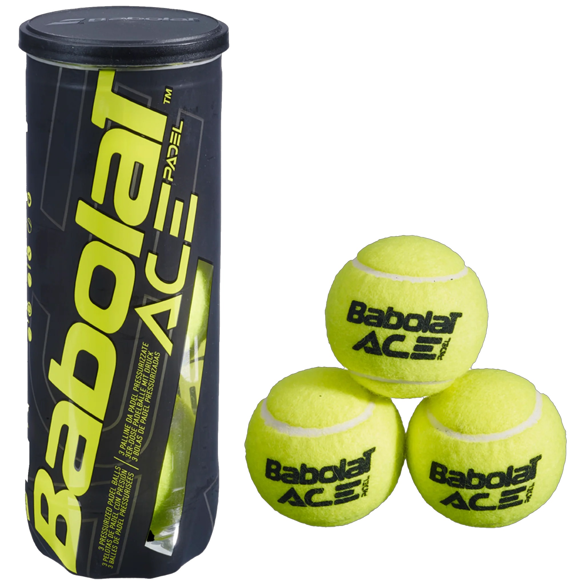 М’ячі для падел тенісу Babolat Ace Padel 3 ball