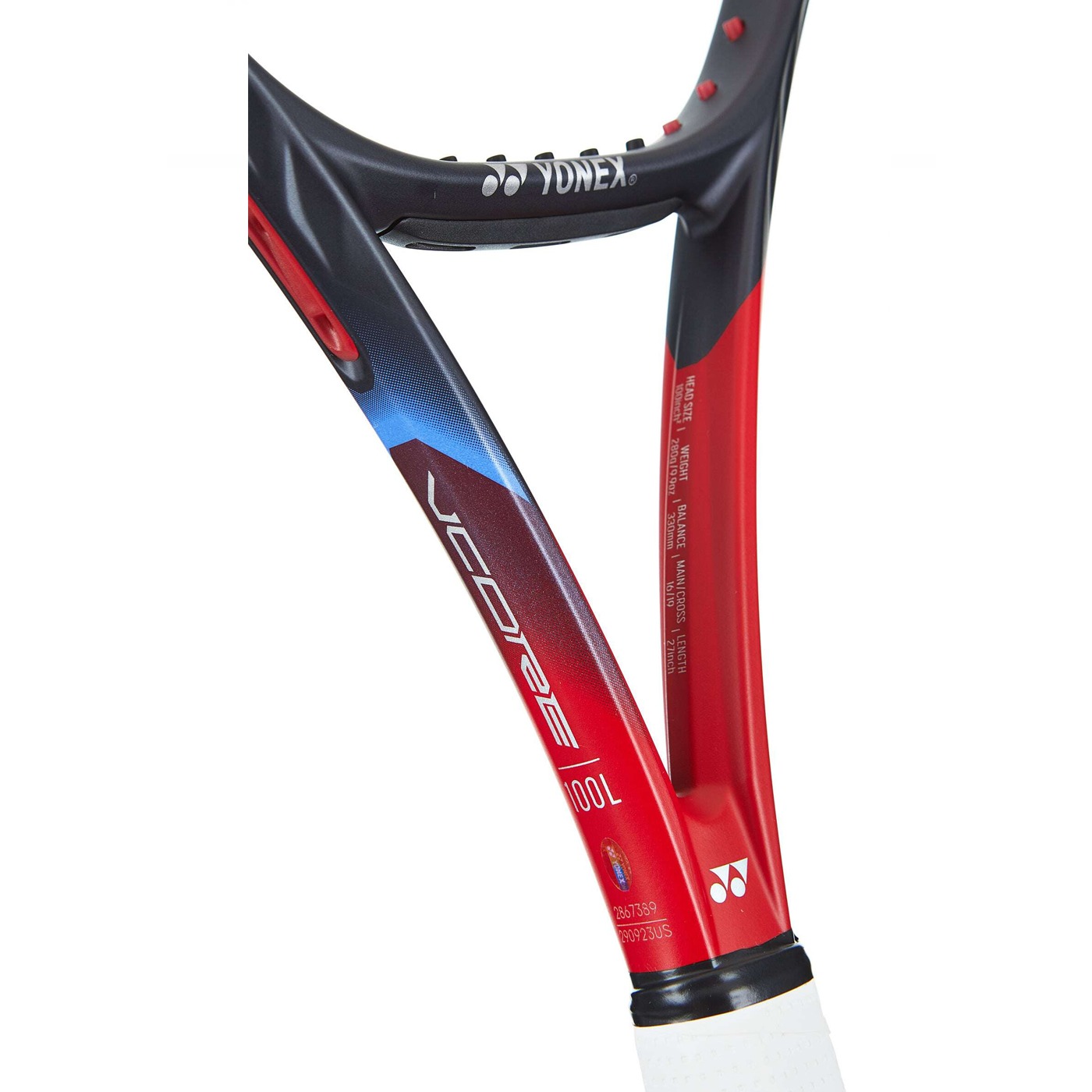Тестова ракетка Yonex 07 Vcore 100L (280g) Scarlett