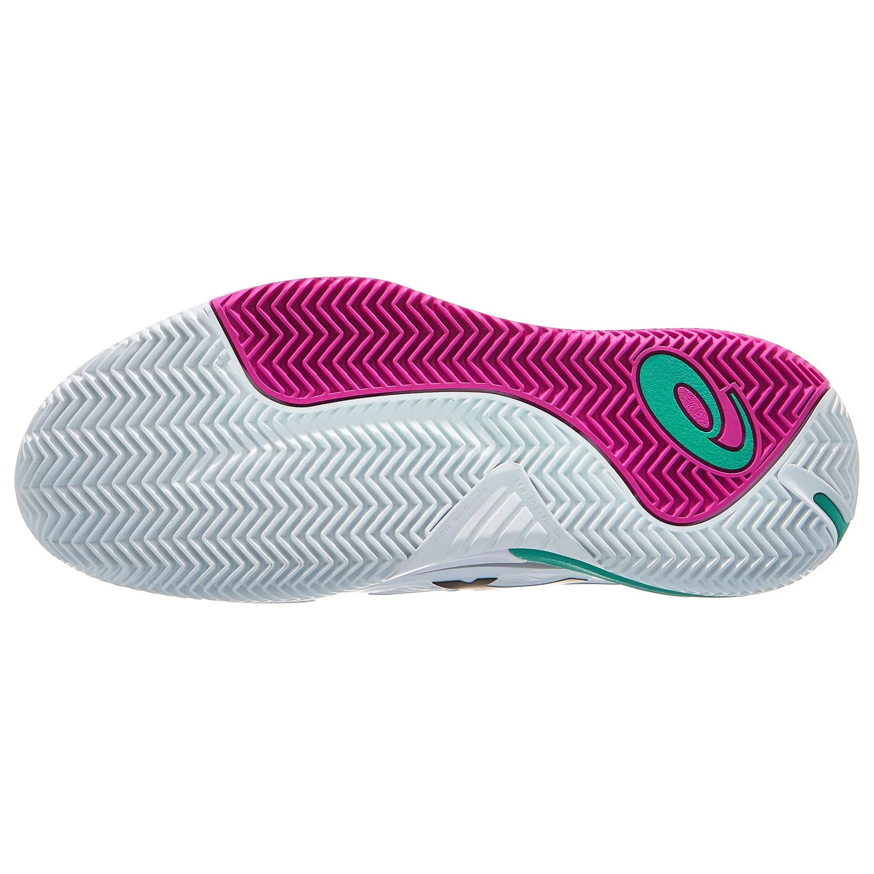 Кросівки чоловічі Asics Gel Resolution X Clay White/Aurora Green