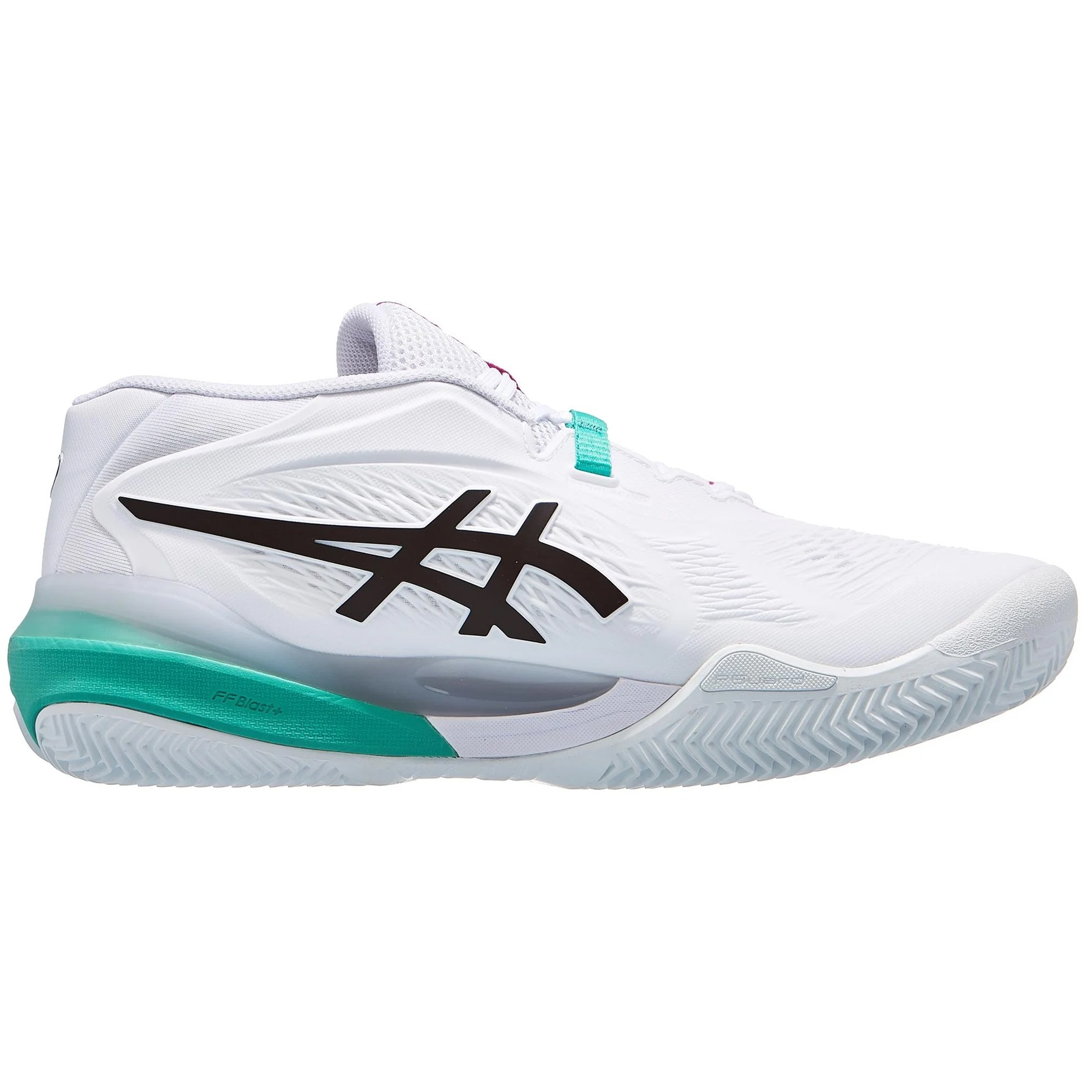Кросівки чоловічі Asics Gel Resolution X Clay White/Aurora Green