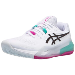 Кросівки чоловічі Asics Gel Resolution X Clay White/Aurora Green