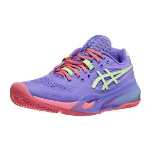 Кросівки жіночі Asics Gel Resolution X Padel Amethyst/Illuminate Green