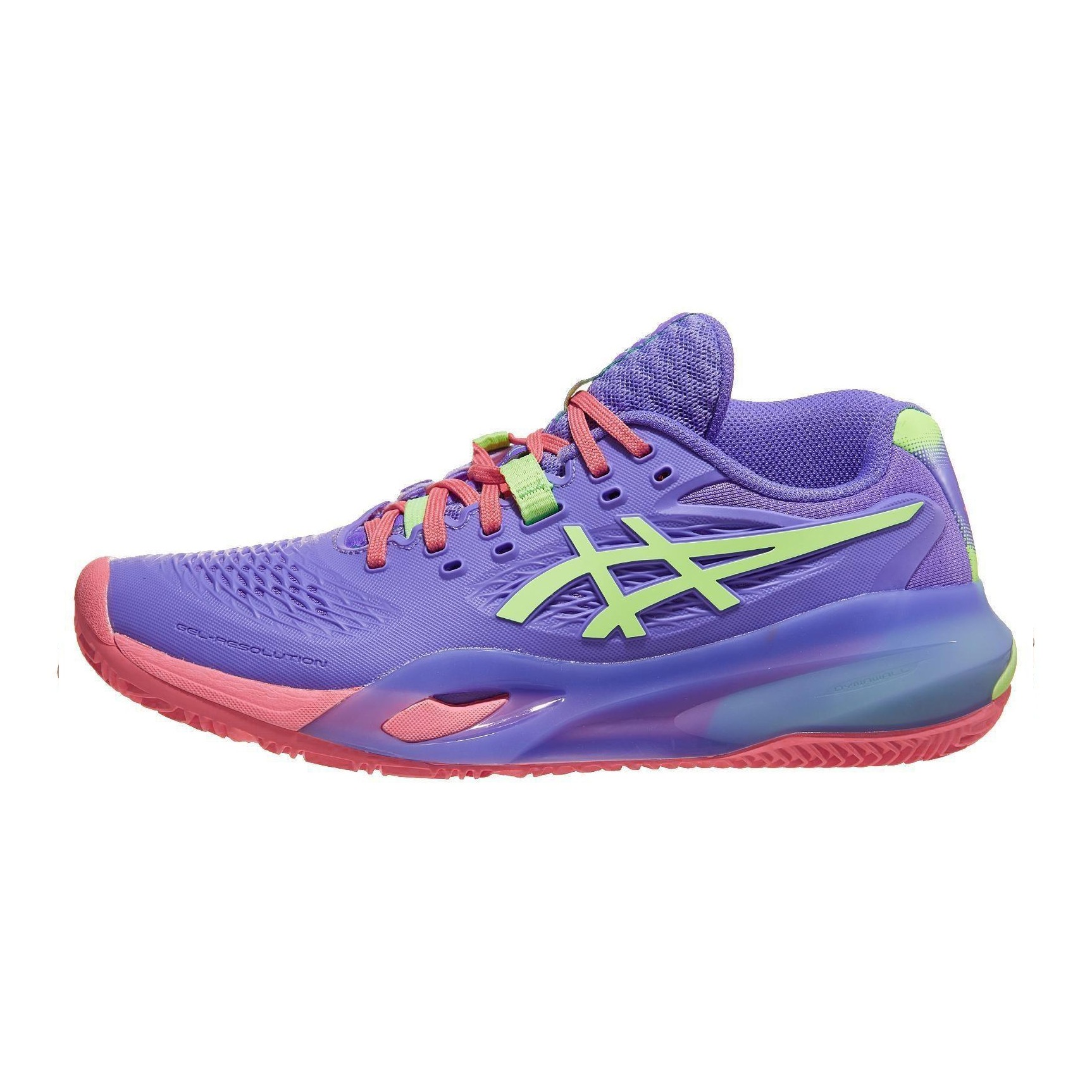 Кросівки жіночі Asics Gel Resolution X Padel Amethyst/Illuminate Green