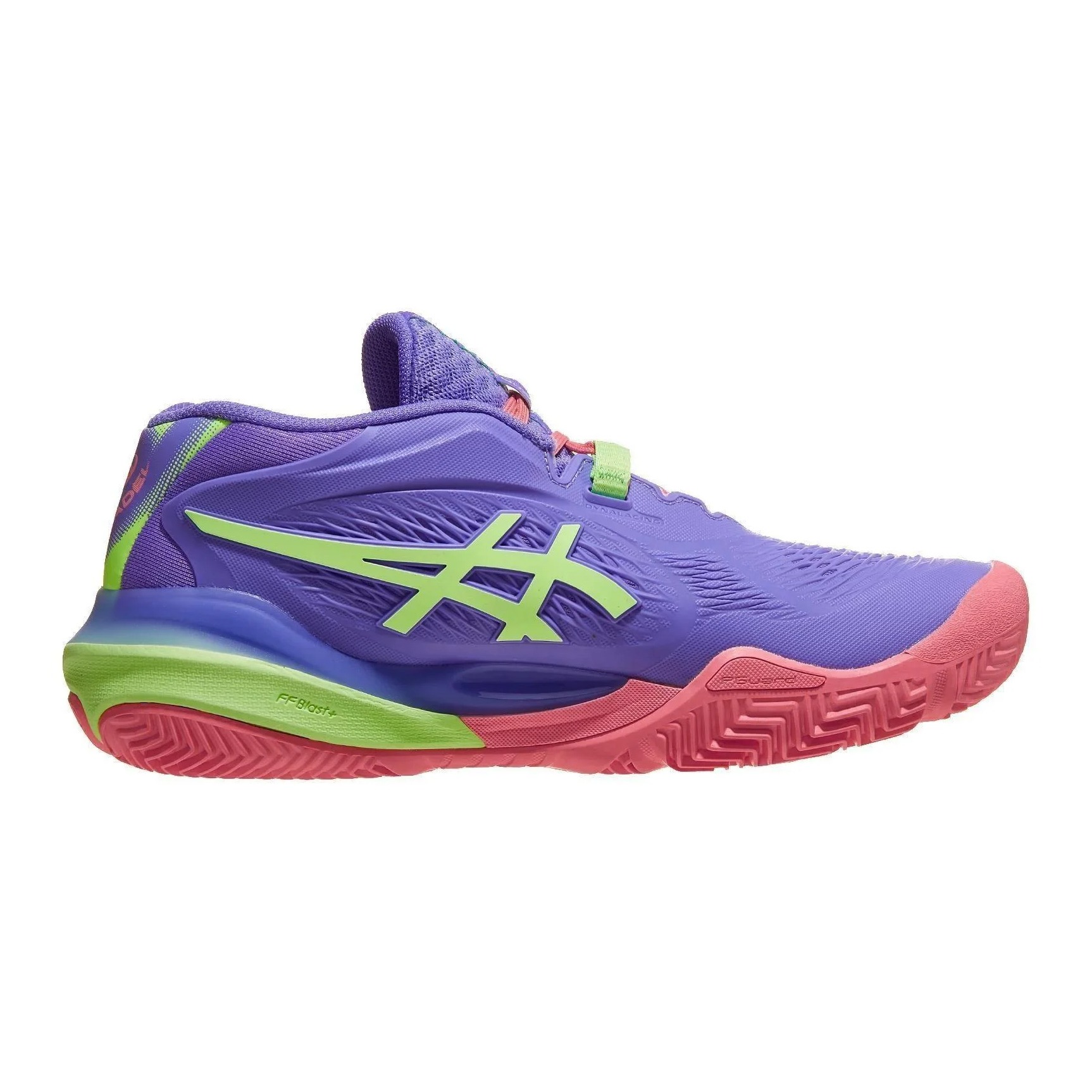 Кросівки жіночі Asics Gel Resolution X Padel Amethyst/Illuminate Green