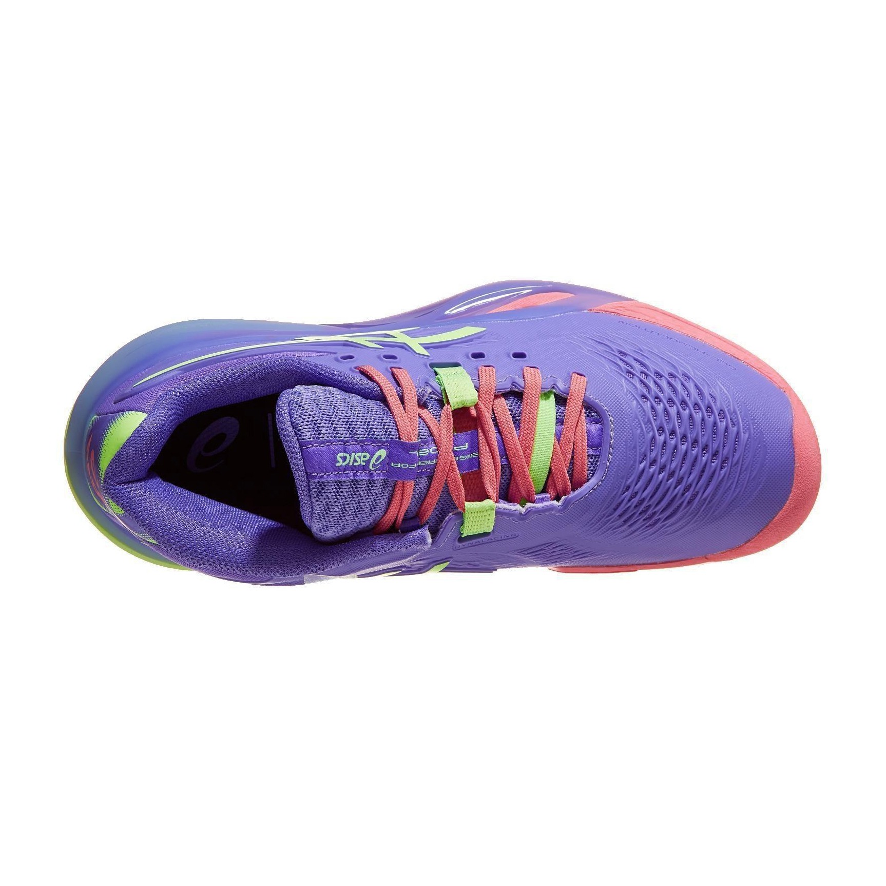 Кроссовки женские Asics Gel Resolution X Padel Amethyst/Illuminate Green