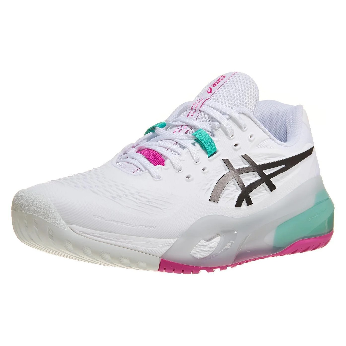 Кроссовки мужские Asics Gel Resolution X White/Aurora Green