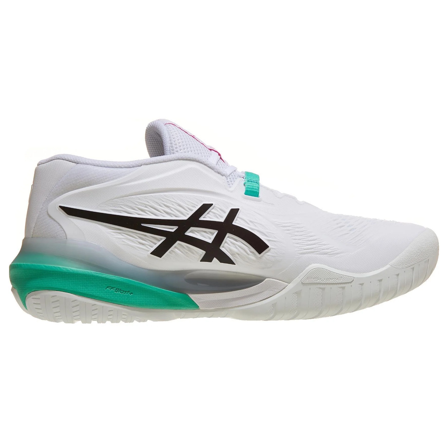 Кроссовки чоловічі Asics Gel Resolution X White/Aurora Green