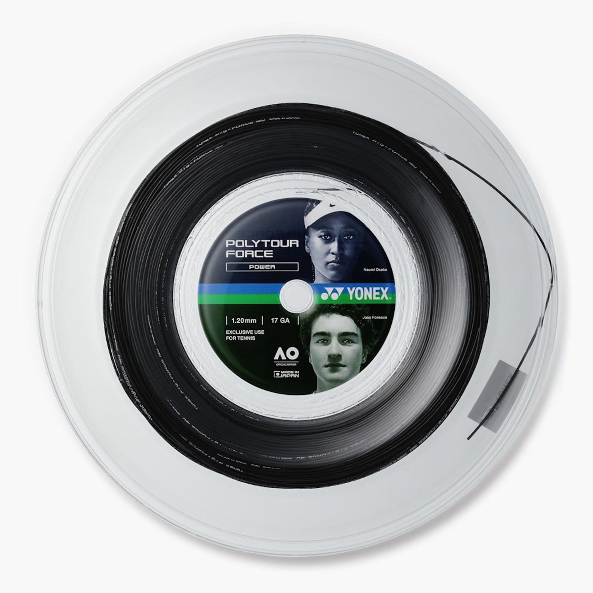 Струна Yonex Poly Tour Force Black (200m)