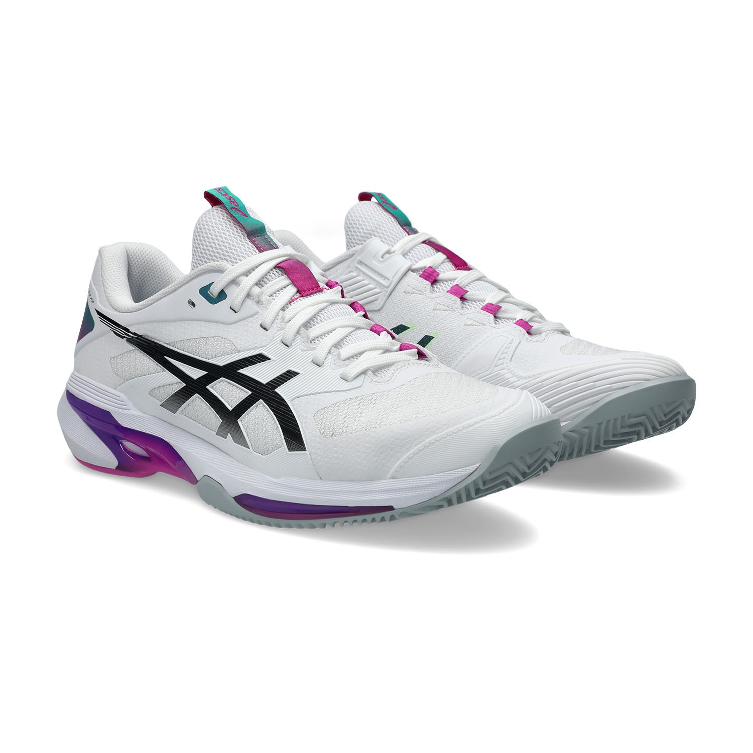 Кроссовки Asics Solution Speed FF 4 Clay White/Digital Sakura