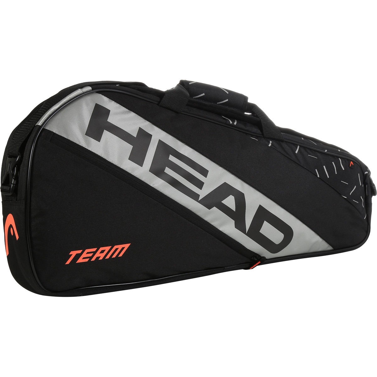 Сумка для ракеток Head Team Racquet Bag Black/Ceramic S
