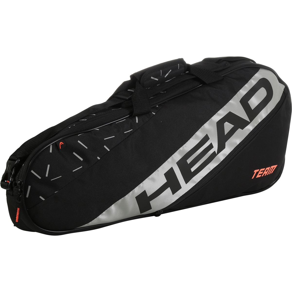 Сумка для ракеток Head Team Racquet Bag Black/Ceramic S