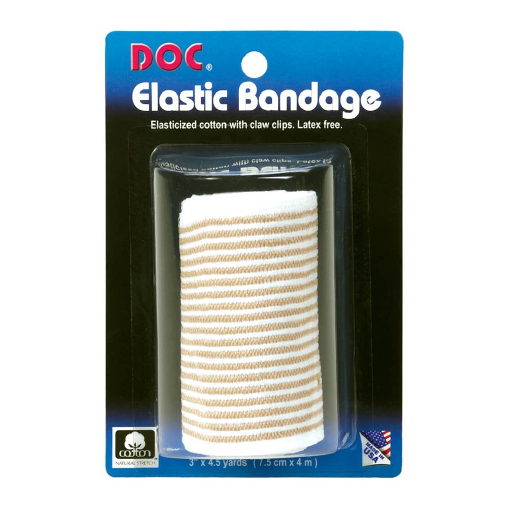 Еластичний бинт з фіксаторами Tourna Fin Elastic bandage