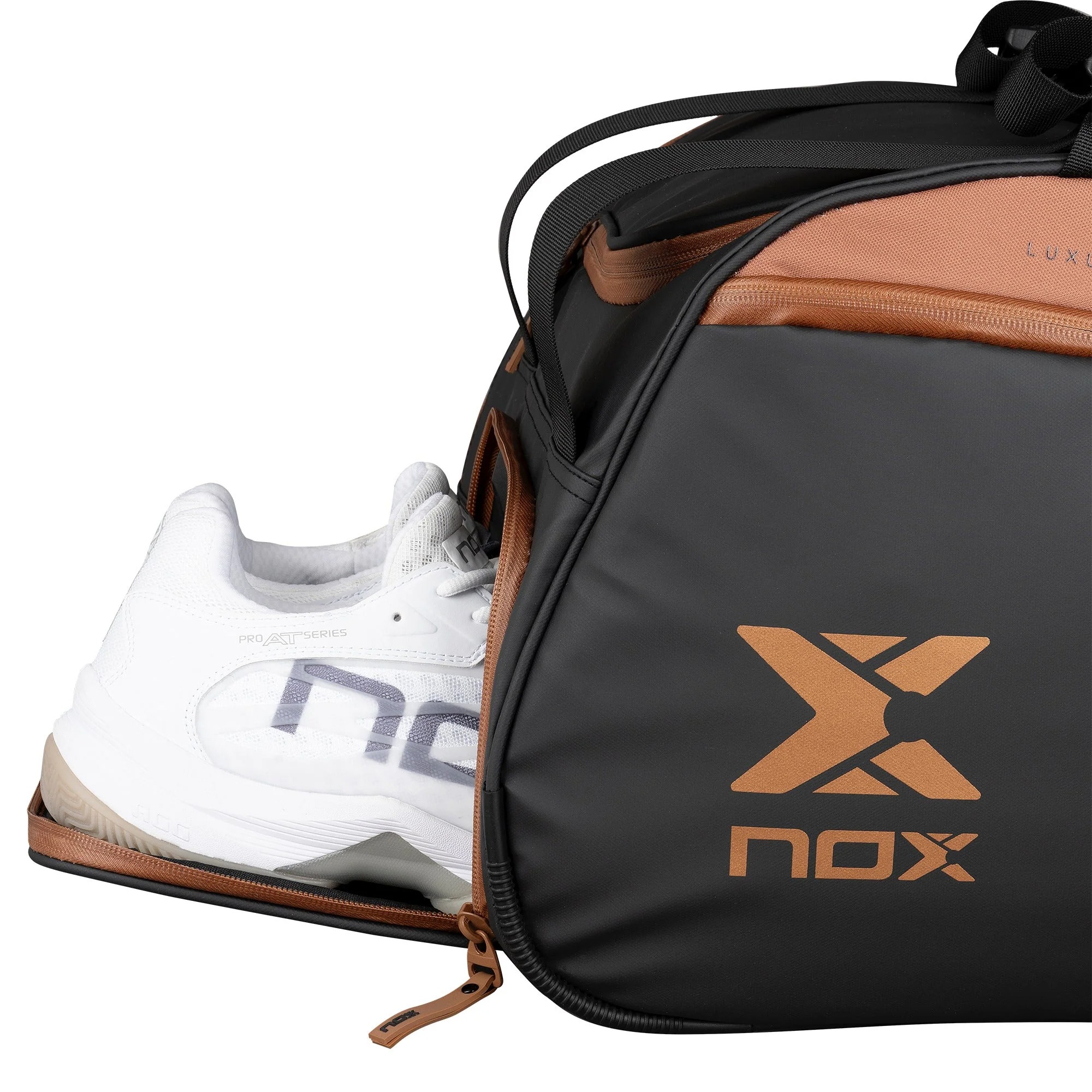 Сумка NOX LUXURY OPEN SERIES BLACK/BROWN