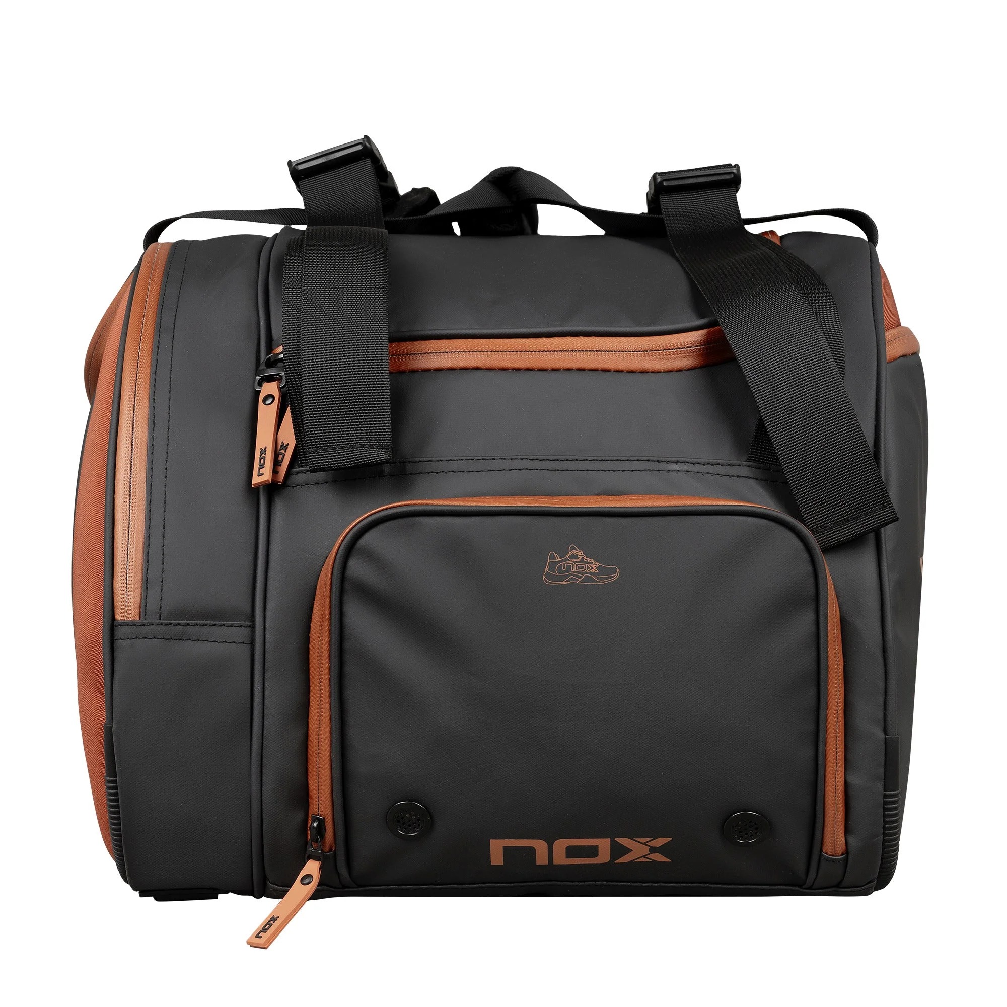 Сумка NOX LUXURY OPEN SERIES BLACK/BROWN