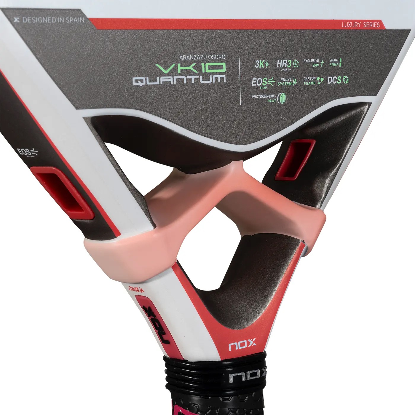 Ракетка для падел тенісу NOX VK10 QUANTUM 3K ARANZAZU OSORO