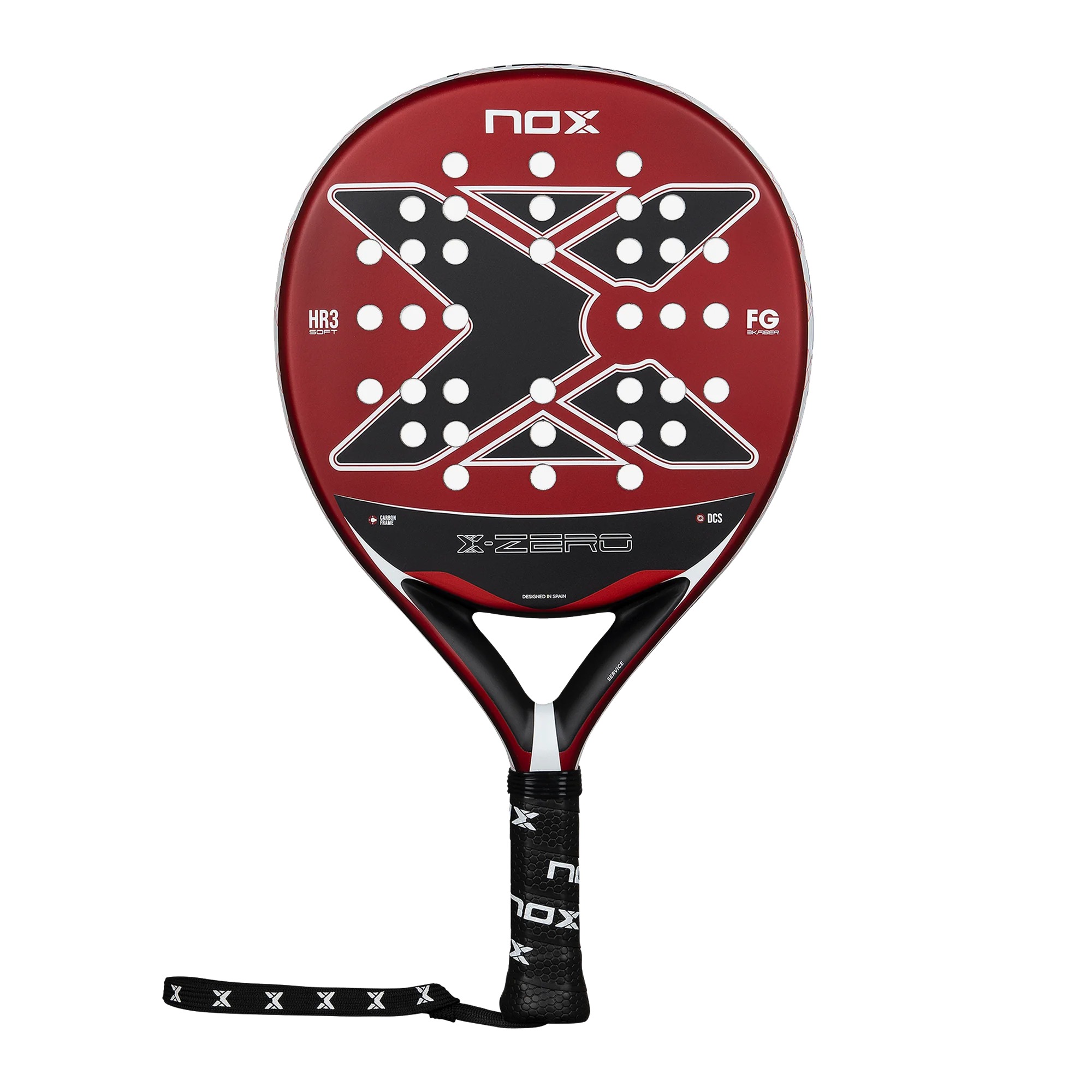 Ракетка для падел тенісу NOX X-ZERO RED