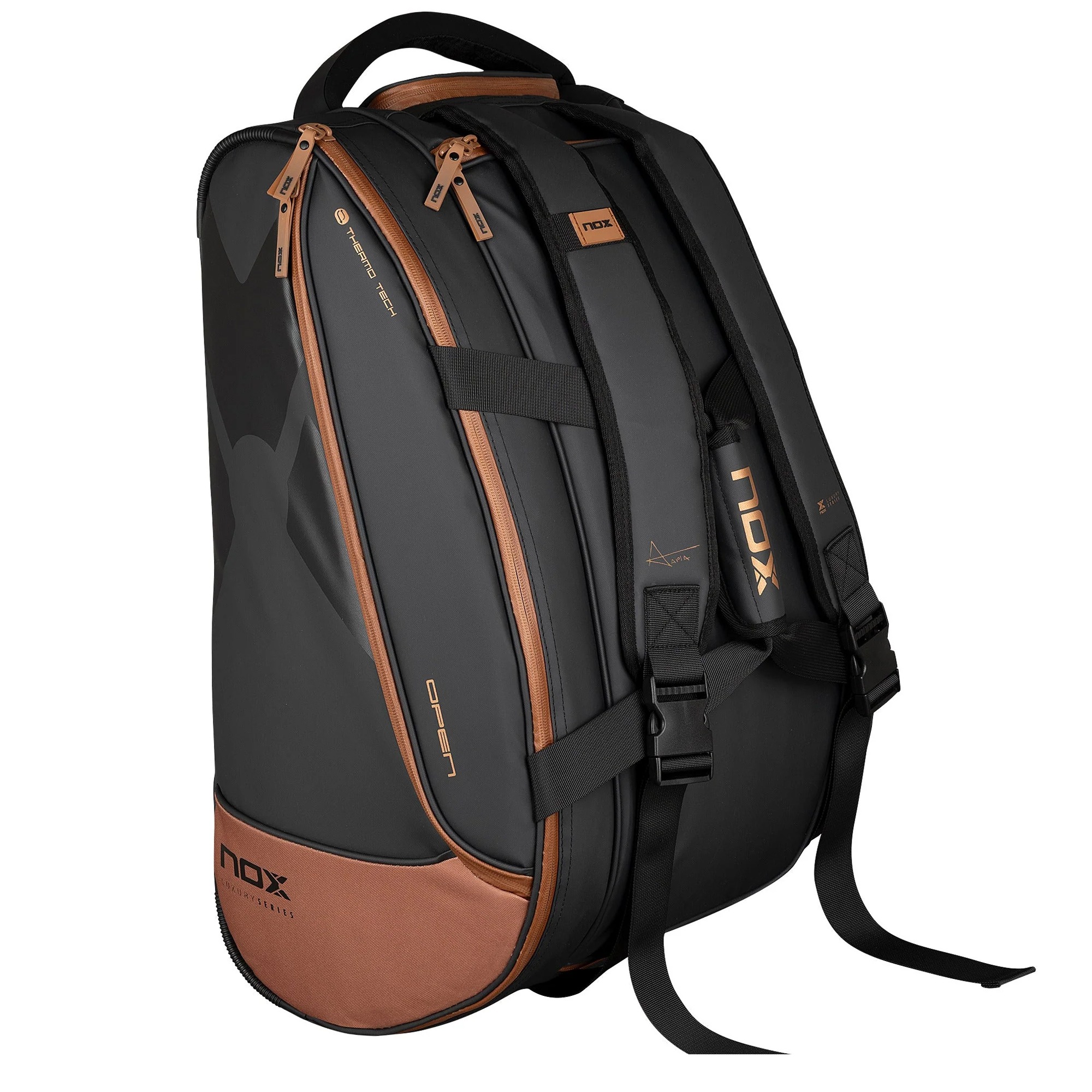 Сумка NOX LUXURY OPEN SERIES BLACK/BROWN