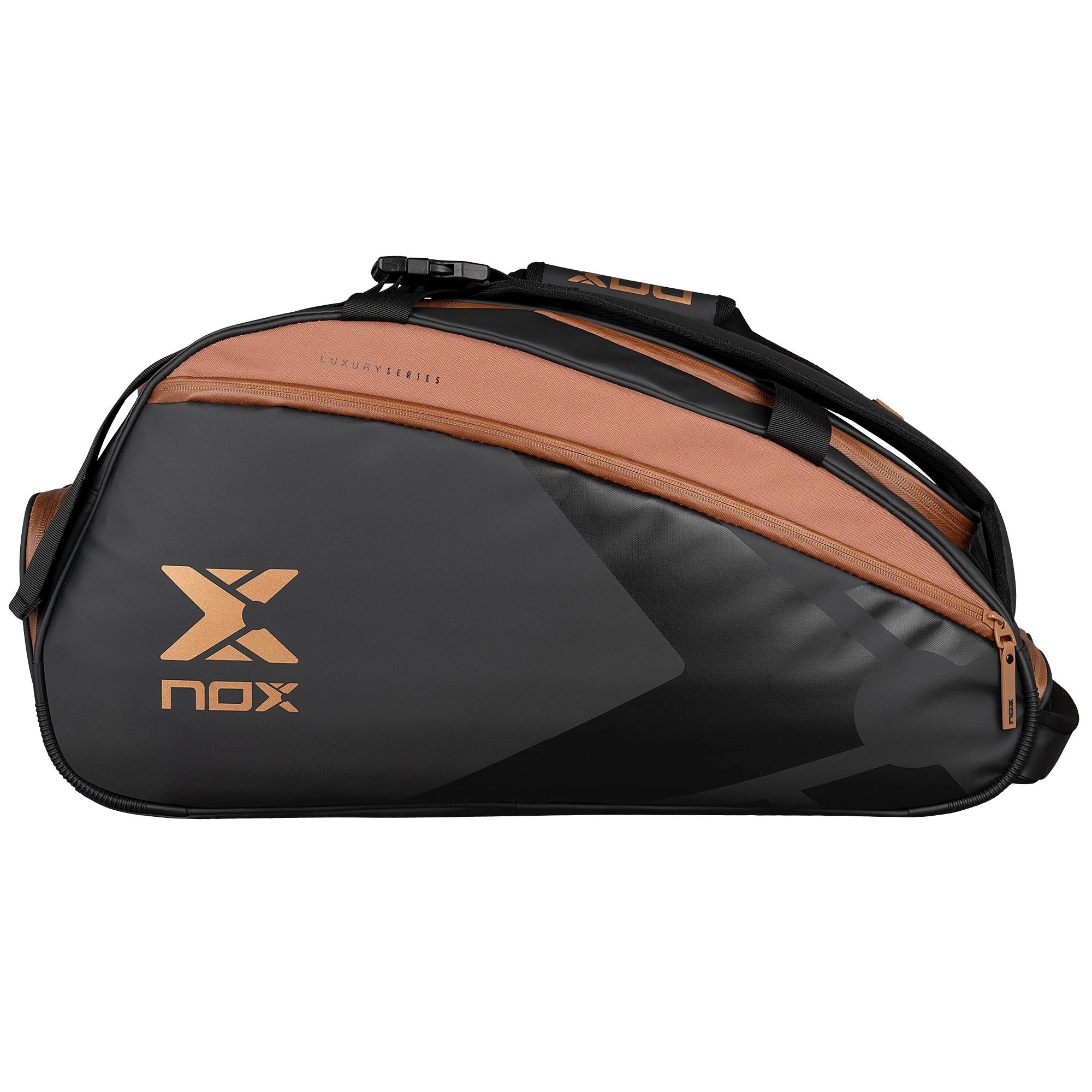 Сумка NOX LUXURY OPEN SERIES BLACK/BROWN