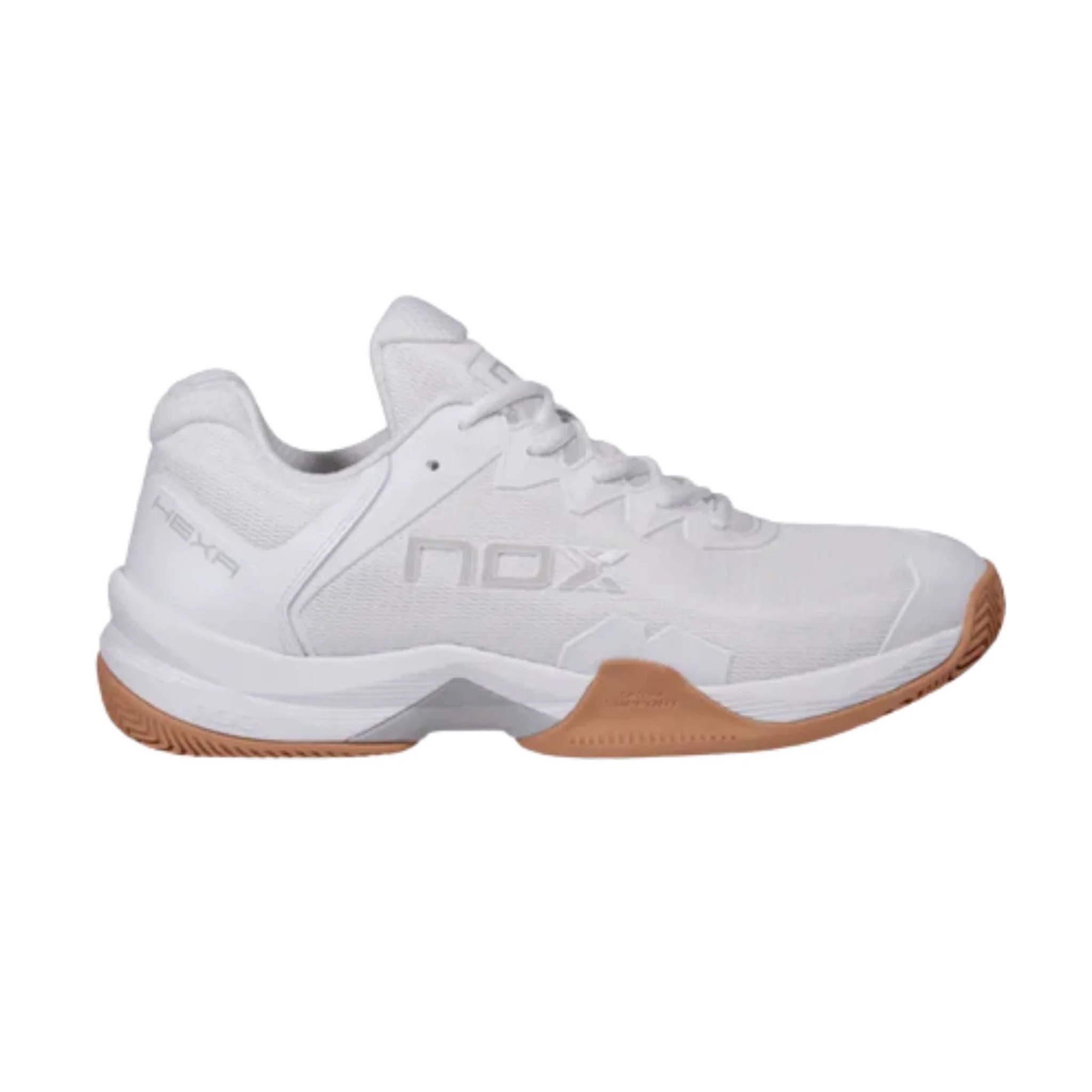 Кроссовки чоловічі NOX ML10 HEXA WHITE/GUM RUBBER