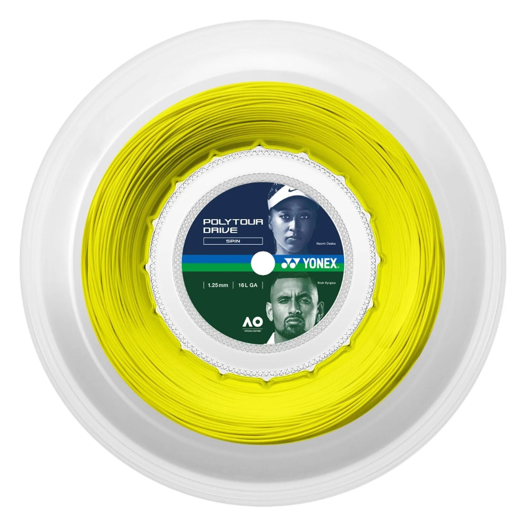 Струна Yonex Poly Tour Drive Flash Yellow (200m)