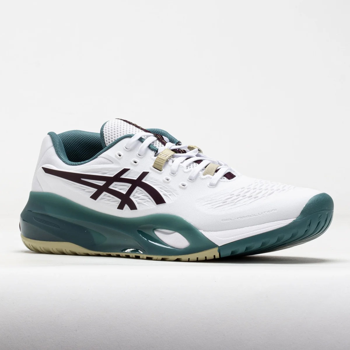 Кроссовки чоловічі Asics Gel Resolution X White/Dark Aubergine