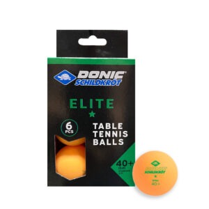 М'ячики Donic Elite 1* 40+ Orange (6шт.)