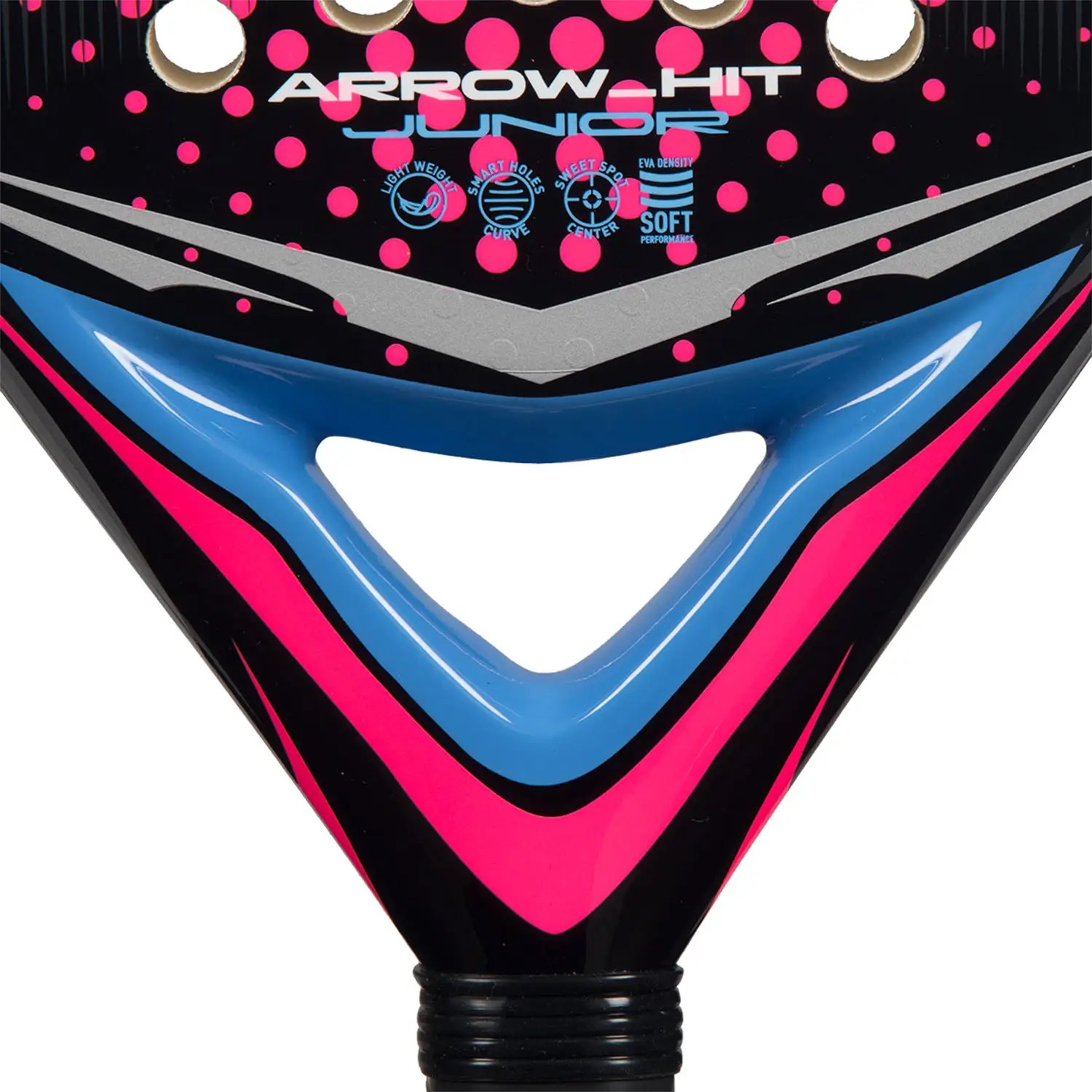 Ракетка для Падел Тенісу Adidas ARROW HIT JUNIOR WHITE/PINK