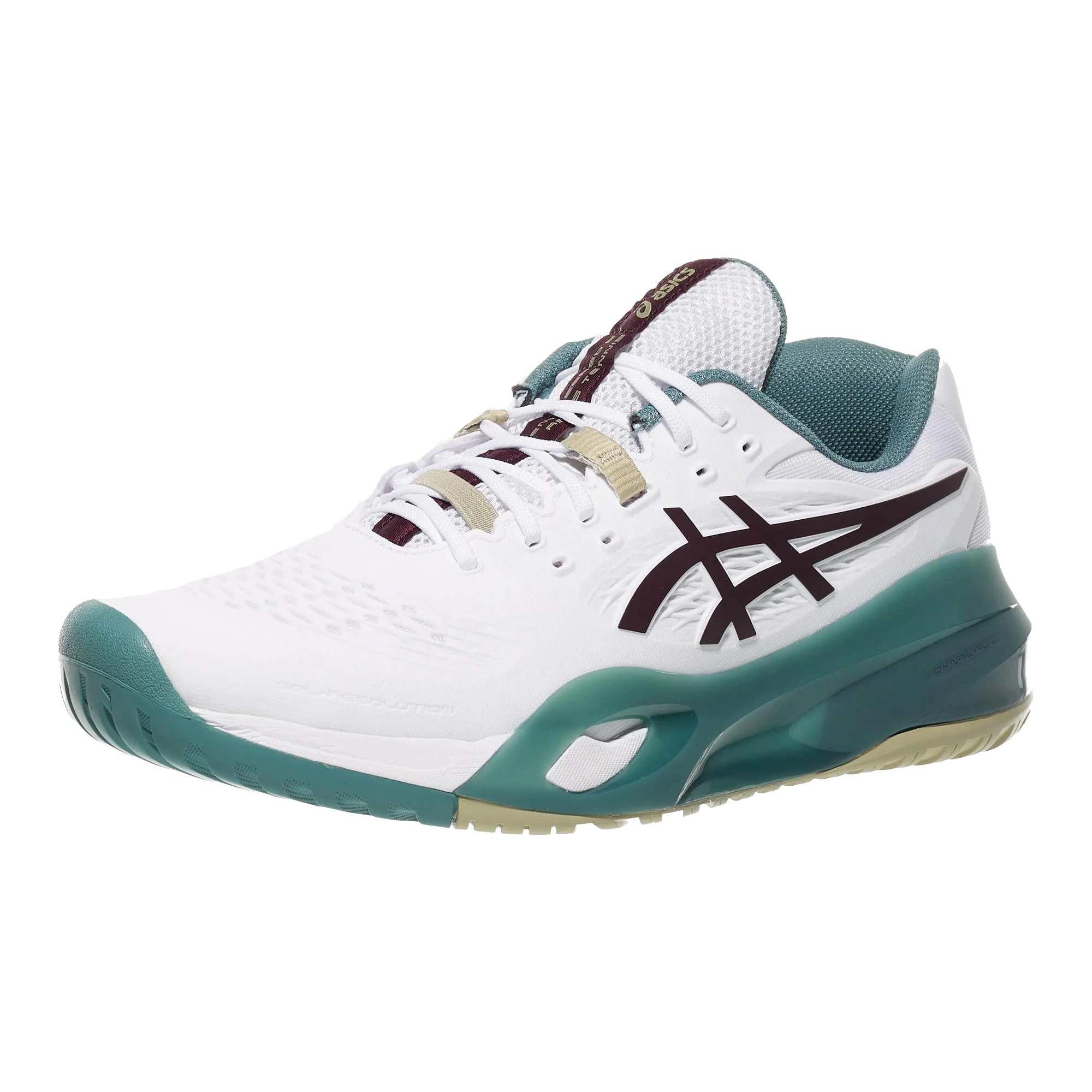 Кроссовки чоловічі Asics Gel Resolution X White/Dark Aubergine