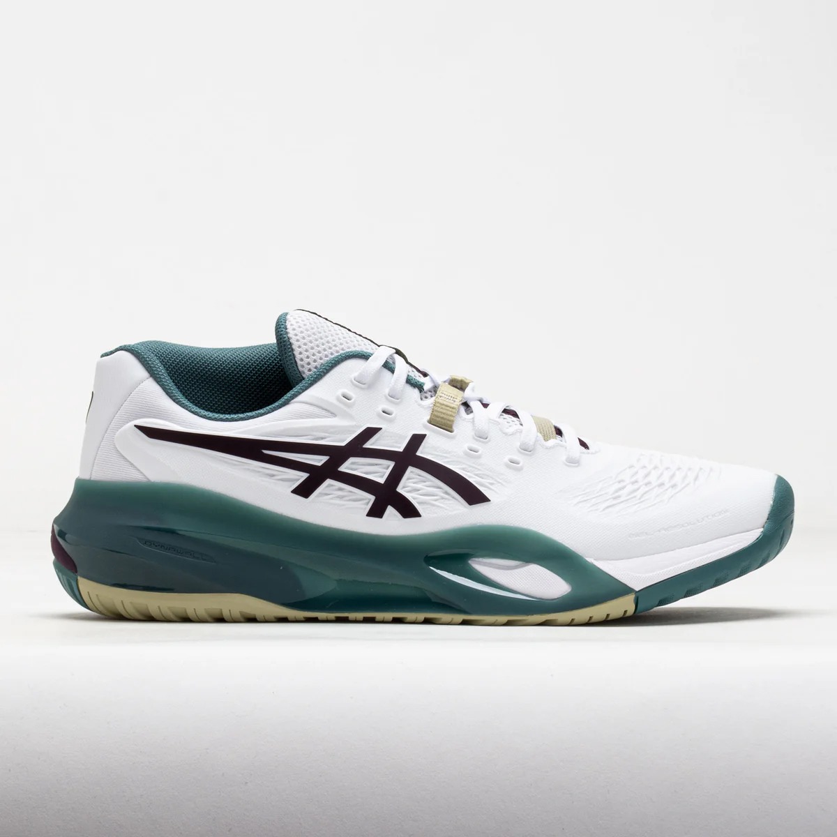 Кросівки чоловічі Asics Gel Resolution X White/Dark Aubergine