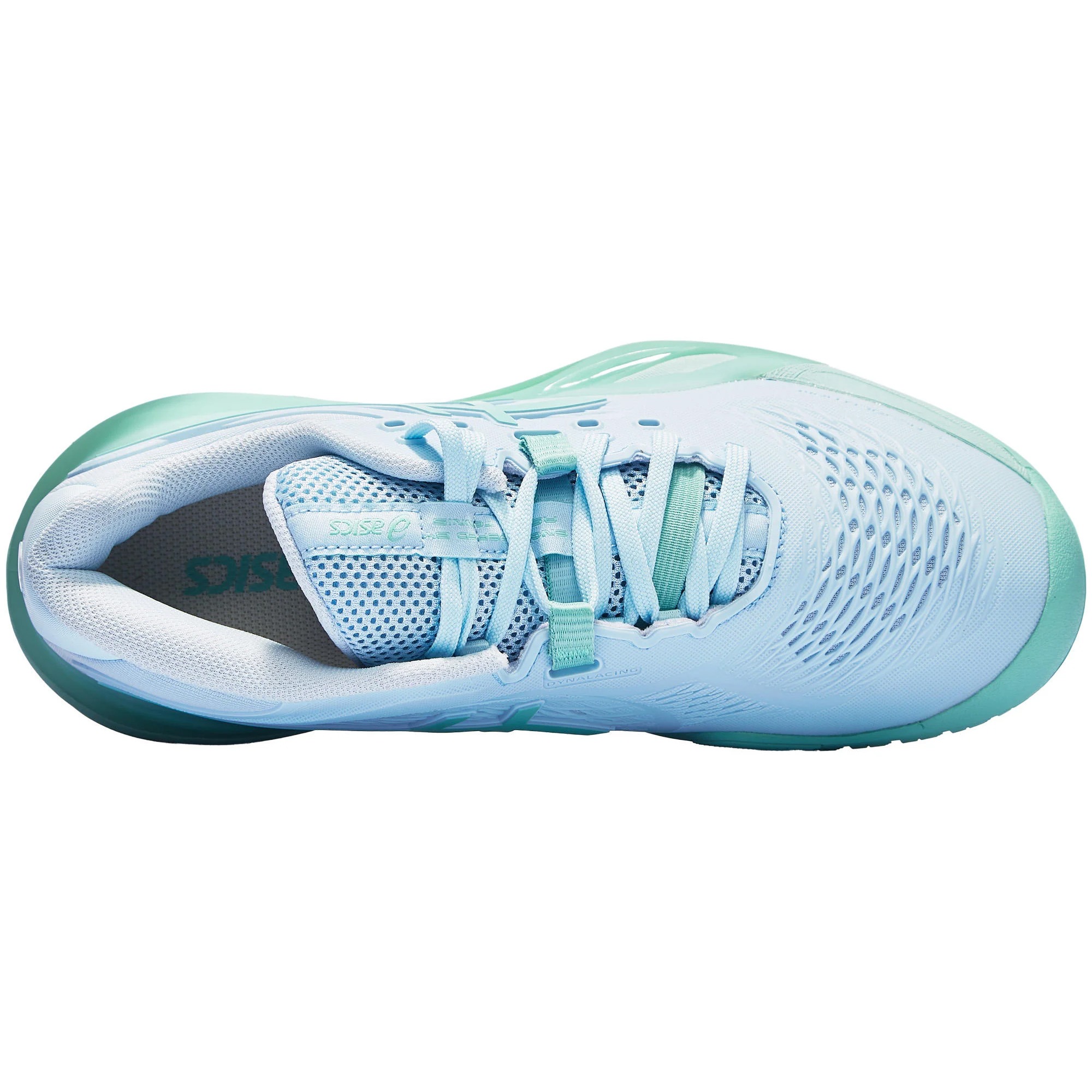 Кроссовки жіночі Asics Gel Resolution X Light Blue/Oasis Green