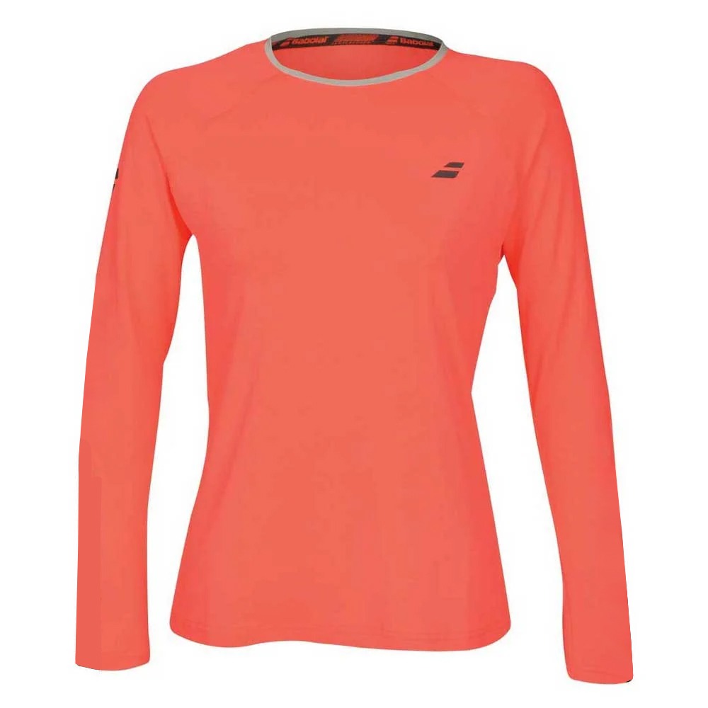Футболка з довгим рукавом Babolat Core LS Tee Fluo Strike