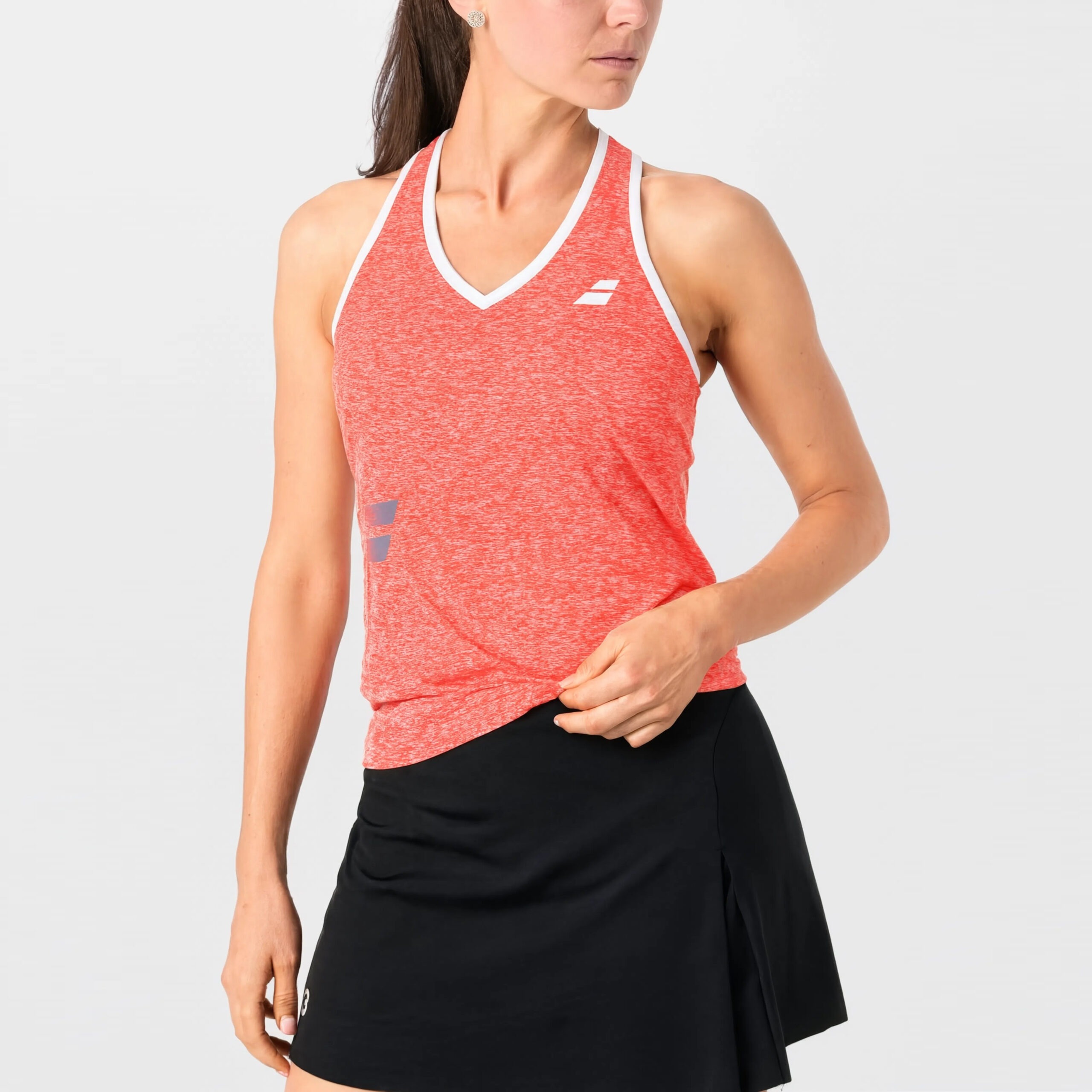 Майка жіноча Babolat Core Crop Top Fluo Strike
