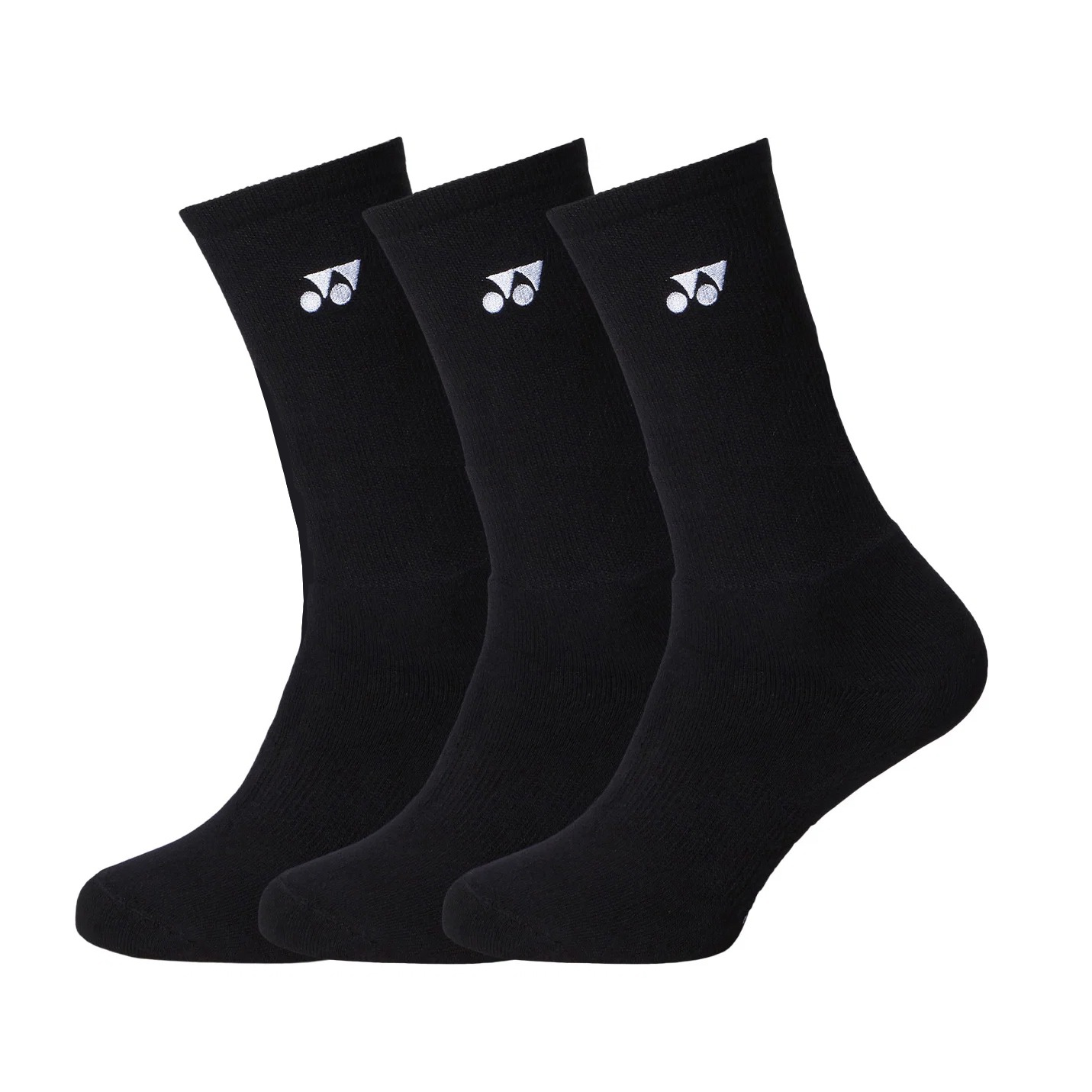 Носки Yonex 19256 Crew Socks Black (3 pcs)